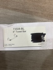 OEM GENUINE Delta 73508-BL Saylor 8" Towel Bar Matte Black