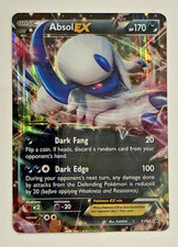 Pokemon Absol EX XY62 XY Holo Black Star Promo on eBay