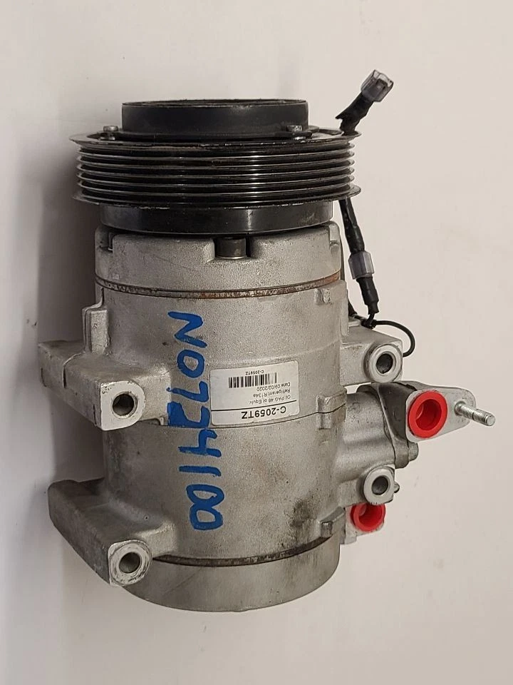 05-09 HYUNDAI TUCSON AC Compressor 6 Cylinder Dcc Manufacturer Doowan 977012E300 Foto 2 de 4