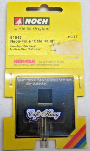 Todavía H0 51543 Lámina Neón "Restaurante Osos" Nuevo en EMBALAJE ORIGINAL | Zustand: Neu