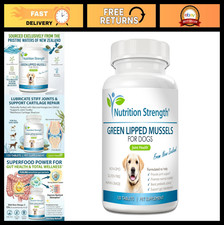 Green Lipped Mussels for Dogs - Joint Support, Inflammatory Relief, 120 Chewable