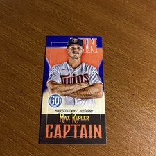 2021 Topps Gypsy Queen Captains Minis Indigo /250 Max Kepler #CM-MK