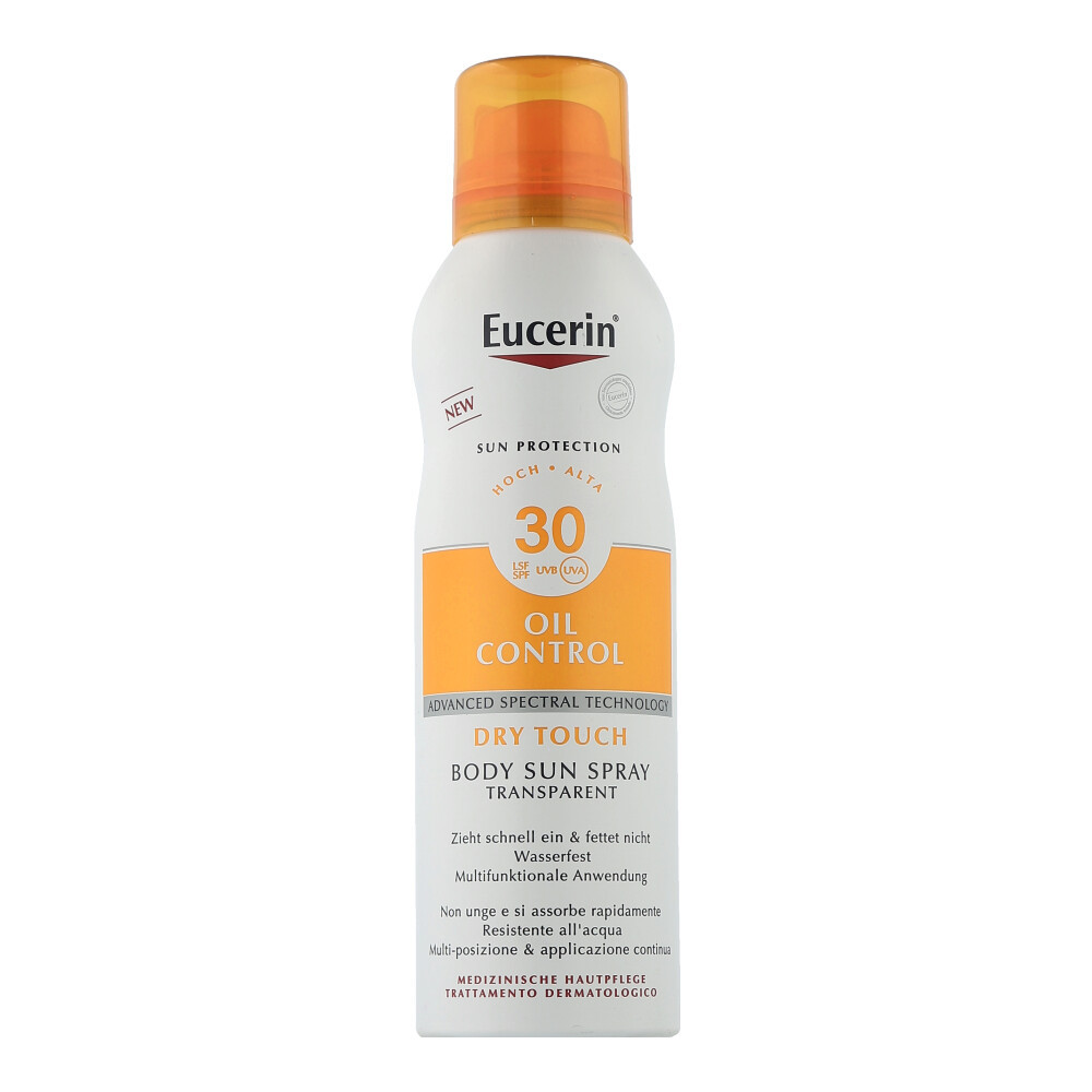 Солнцезащитный спрей для тела Eucerin Sun Protection - Oil Control Trans LSF 30 200 мл 5190₽