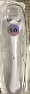 Derma Roller White 1.0mm Anti-aging, Wrinkles, Acne, Beard, Hair (540 Pins)