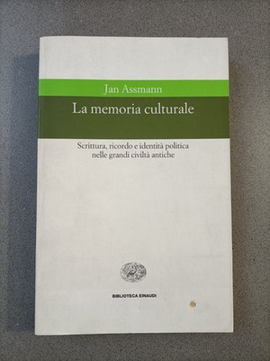 LA MEMORIA CULTURALE - JAN ASSMANN - EINAUDI - 1997