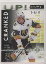2022-23 Upper Deck Synergy Cranked Up 308/699 Kaedan Korczak #CU-KO 5b7