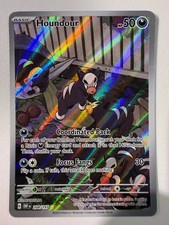 Houndour 204/197 Illustration Rare Obsidian Flames Pokemon Holo Near Mint on eBay