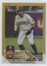 2023 Topps Series 2 Gold Foil Luis Liberato #659 0ut