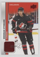 2023 Team Canada Juniors Men's U-20 Exclusives 96/100 Brennan Othmann #4 0x3z
