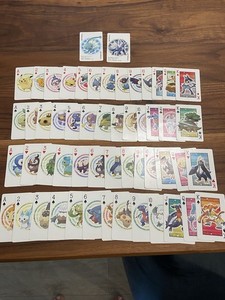 Pokemon Diamond Poker Playing Cards Set Complete 2007 No Box Very Rare Japan