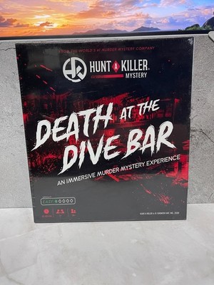 Hunt A Killer Death at The Dive Bar, Immersive Murder Mystery Game (sealed, new)
