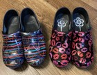 Lot = 3 Pr of 38 Professional Closed Clogs (2 Multi & 1 Black) — photo 2