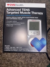 CVS Health Advanced TENS Targeted Muscle Therapy BRAND NEW