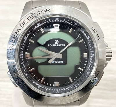 A5456 POLIMASTER PM1208M クォーツ 腕時計 Polimaster PM1208M Men's Watch Analog & Digital Quartz Round 45mm