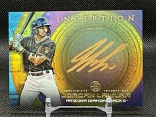 2022 Bowman Inception Silver Signings Gold Rainbow Foil Jordan Lawlar 15/25