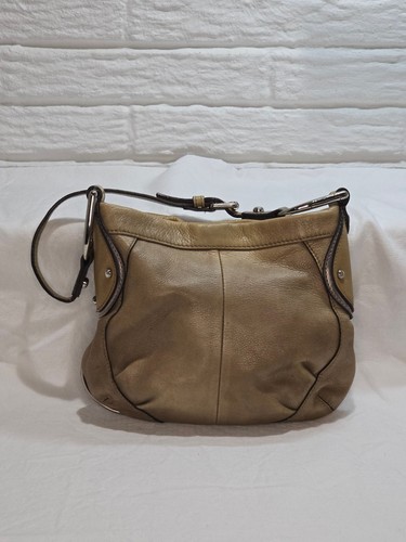 EUC kleine B Makowsky hellbraune Leder Umhängetasche Handtasche Schultertasche - Bild 1 von 9