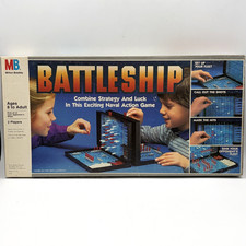 1984 Vintage Battleship Board Game Complete Milton Bradley Classic Naval Combat