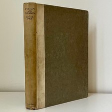 Roger Fry Vision And Design Chatto & Windus First Edition 1920