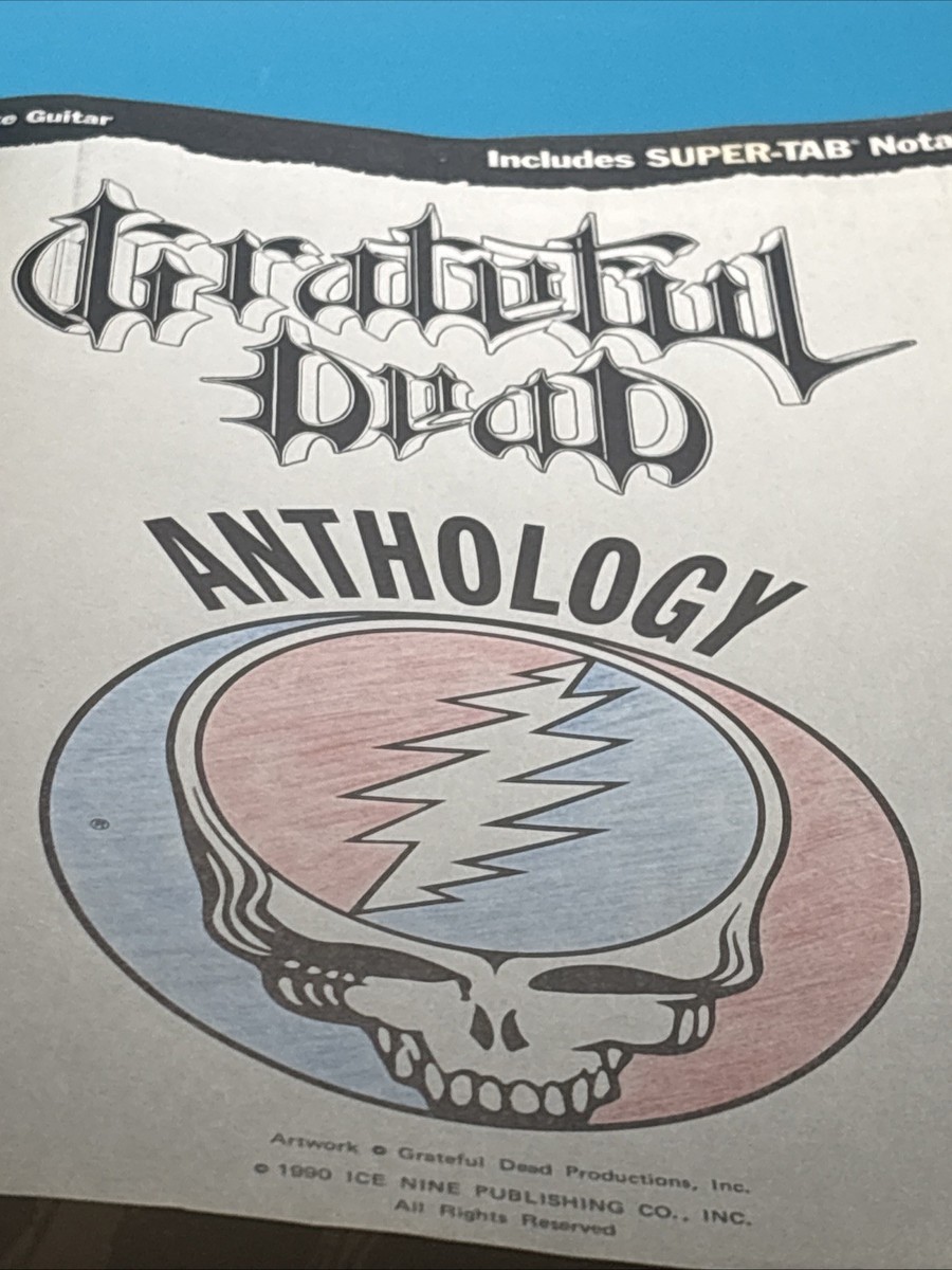 Grateful Dead Anthology Songbook Intermediate Guitar Super Tab