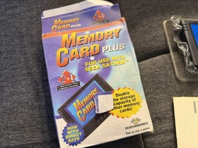 Sega Saturn Memory Card Plus Interact 8MB Direct Save Complete In Box