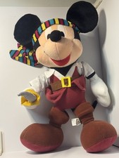 DISNEY SEGA MICKEY MOUSE PIRATE PLUSH PIRATES OF THE CARIBBEAN 15"
