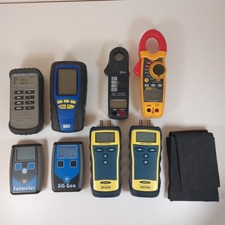 Manometer, Gas Analyser, Fosmeter, Clamp Meter, Thermometer Job Lot Testing Equi
