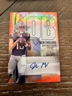 2024 Topps Chrome Rookie Class Autographs Drake Maye Auto 18/25 Red Variation