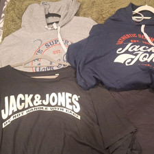 JACK & JONES Herren Kapuzenpullover 7XL grau ...
