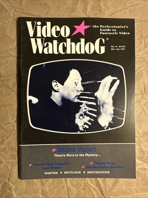 Video Watchdog Magazine #4 Bluer Velvet