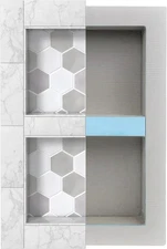 Shower Niche, Shower Niche Insert Tile Ready, Recessed Bathroom Storage