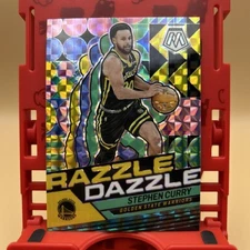 23-24 Panini Mosaic Basketball Razzle Dazzle Stephen Curry SSP CASE HIT