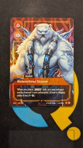 Volibear - Relentless Storm OGN 249/298 Rare Riftbound League of Legends - Bild 1 von 3