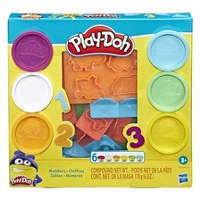 Hasbro Play-Doh Fundamentals - 10 Numbers plus Multiple Shape Stamper Various 