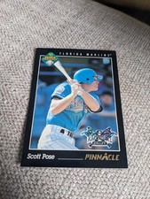 Scott Pose Rookie 1993 Pinnacle #576 Florida Marlins Baseball Card NM. rookie card picture