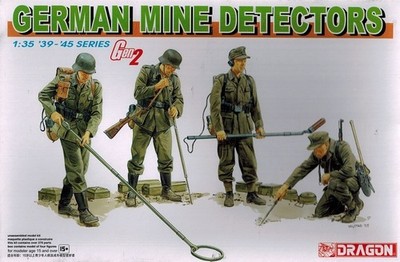 Dragon 6280 German Mine Detectors - - 39 - 45 series 1:35