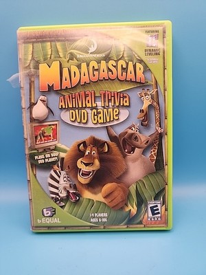 Madagascar: Animal Trivia DVD Game (PC, 2005)