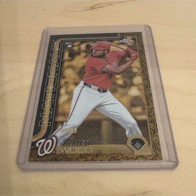 Topps Gilded Collection James Wood Nationals Gold Rookie /99 