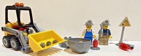 LEGO 4201 Loader City Town Construction Miner cty0310, cty0311 not complete set