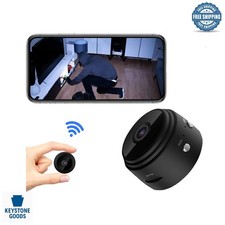 Ultra-Compact 1080P HD Wireless Camera with Infrared Night Vision for Security