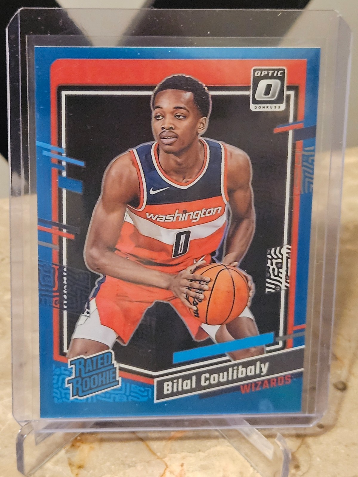 2023-24 Panini Donruss Optic #243 Bilal Coulibaly Aqua #/249