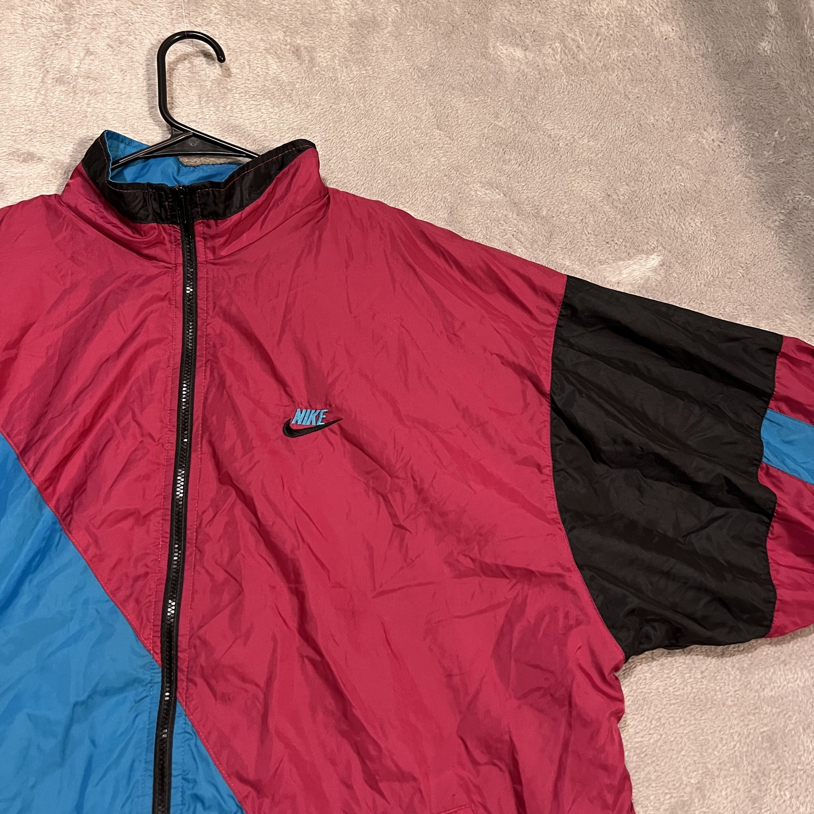 SACAI X NIKE Giacca Nike vintage uomo XL giacca a vento full zip nylon anni 90 retrò atletica