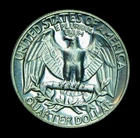 1964 Washington Silver Quarter Uncirculated (T195)