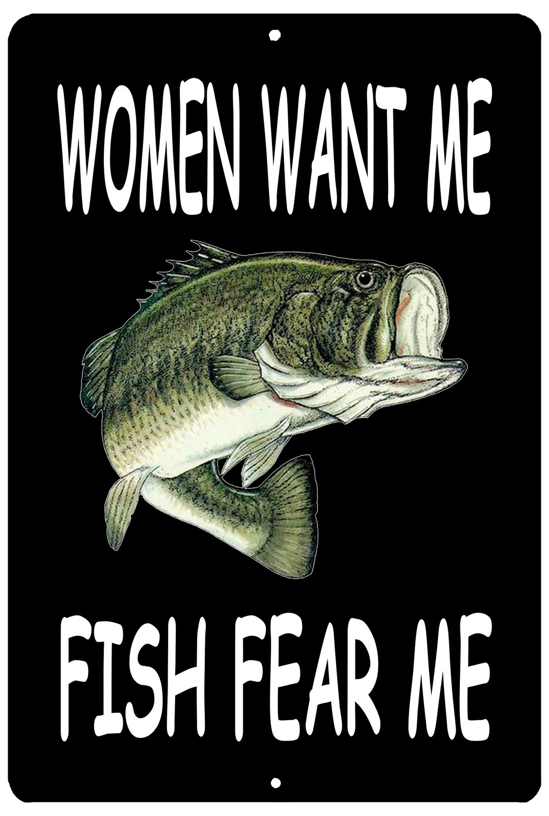 Rogue River Tactical Funny Metal Fishing Tin Sign Wall Decor Man Cave Bar Fis...