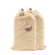 LFH Cotton Shoe Storage Bags with Drawstring, Dustproof Breathable Reusable O...