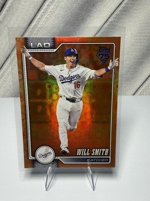 2026 Topps Series 2 Will Smith Exclusive Holiday Foil #631 Los Angeles Dodgers
