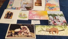 Lot C of 10 Assorted Thinking of You, Love and Friendship Greeting Cards