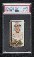 2022 Topps Allen & Ginter Mini Gold Border Michelle Wie West PSA 10 GEM MT 0h2x