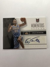 2012-13 Panini Momentum #17 Evan Fournier Momentous Rookies Autographs