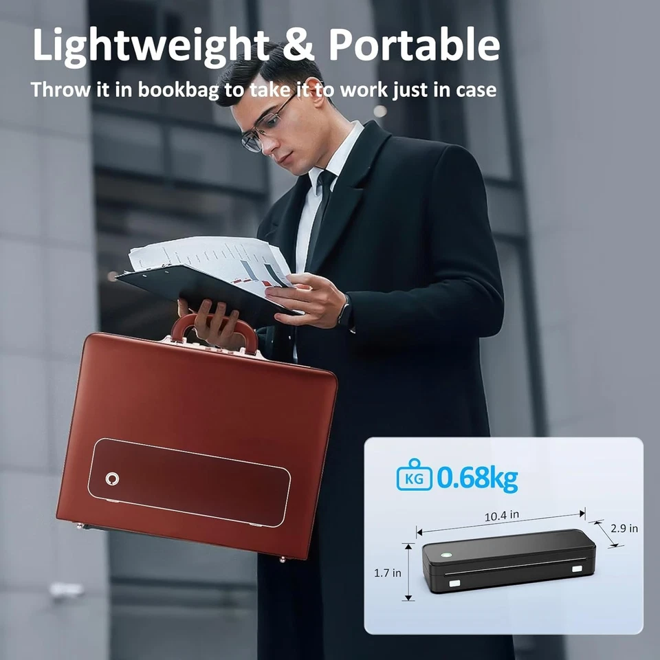 Wireless Thermal Printer with Long Battery Life - Perfect for On-the-Go Printing - Image 4 of 4