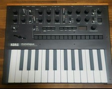 KORG monologue 25-Key Analog Keyboard Synthesizer Black Compact